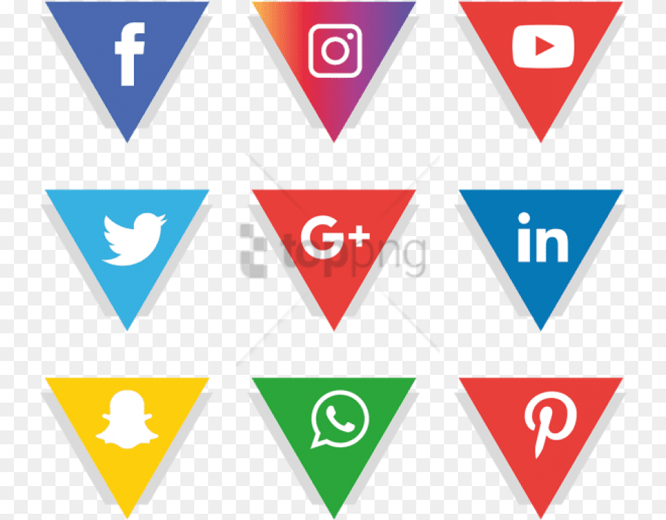 Logo Facebook Instagram Image With Transparent Facebook Instagram Youtube Logo, Triangle, Symbol, Dynamite, Weapon Free Png