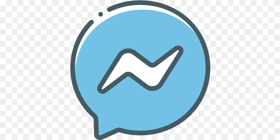 Logo Facebook Messenger Icon Of Icons Aesthetic Redes Sociales, Cap, Clothing, Hat, Swimwear Png