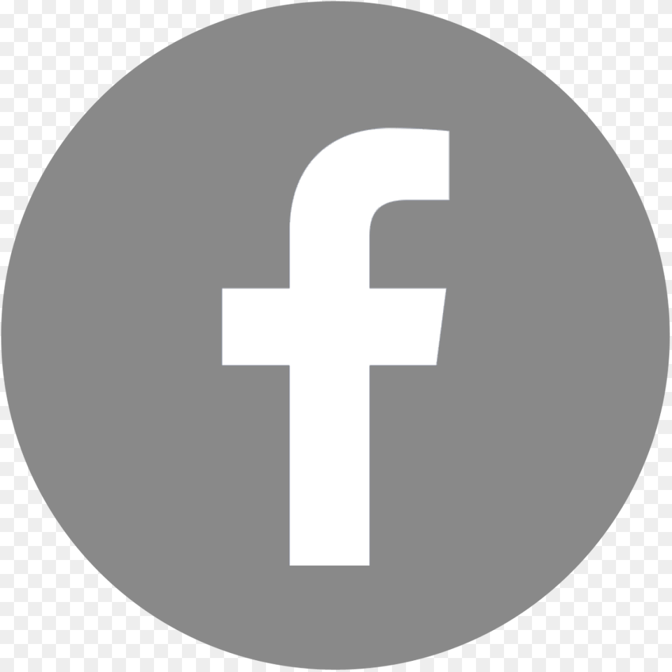 Logo Facebook Vector Gris Background Polos Biru Lingkaran, Cross, Symbol, First Aid, Text Free Transparent Png