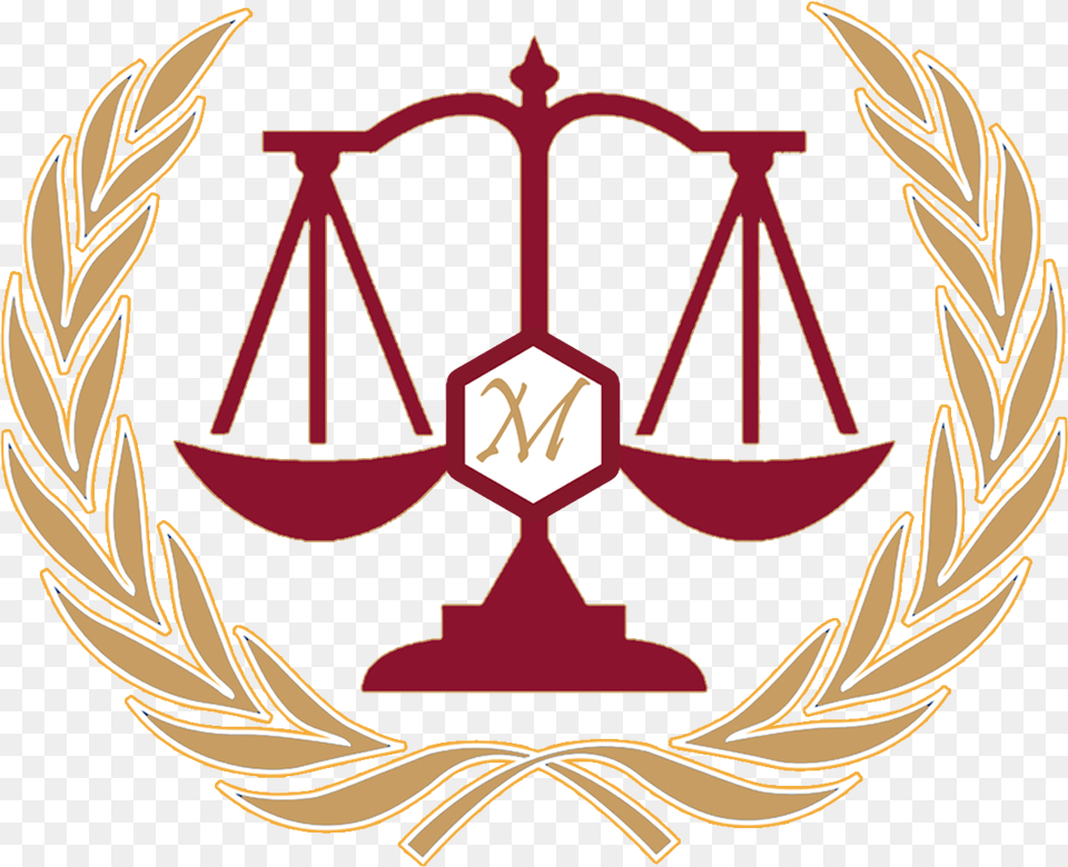 Logo Fb Justice Logo Black And White, Emblem, Symbol, Gold Free Png