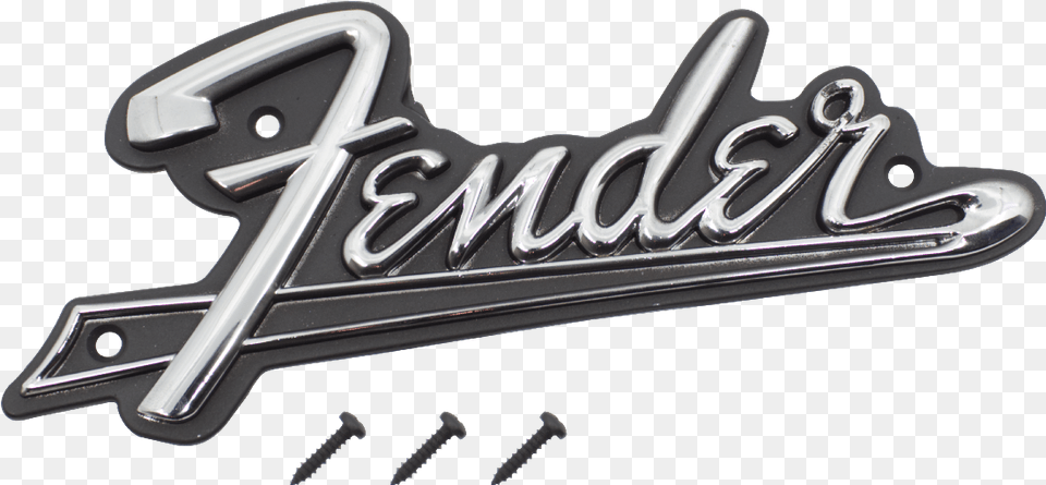 Logo Fender Logo, Machine, Screw, Emblem, Symbol Free Png