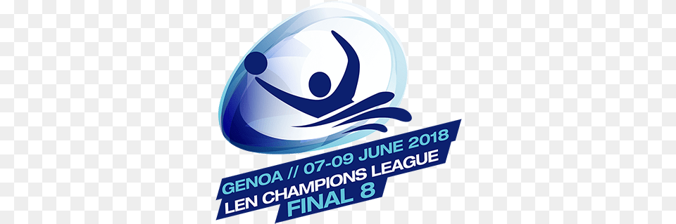 Logo Final8 Len Champions League Len Champions League Final Six, Clothing, Hardhat, Helmet Png