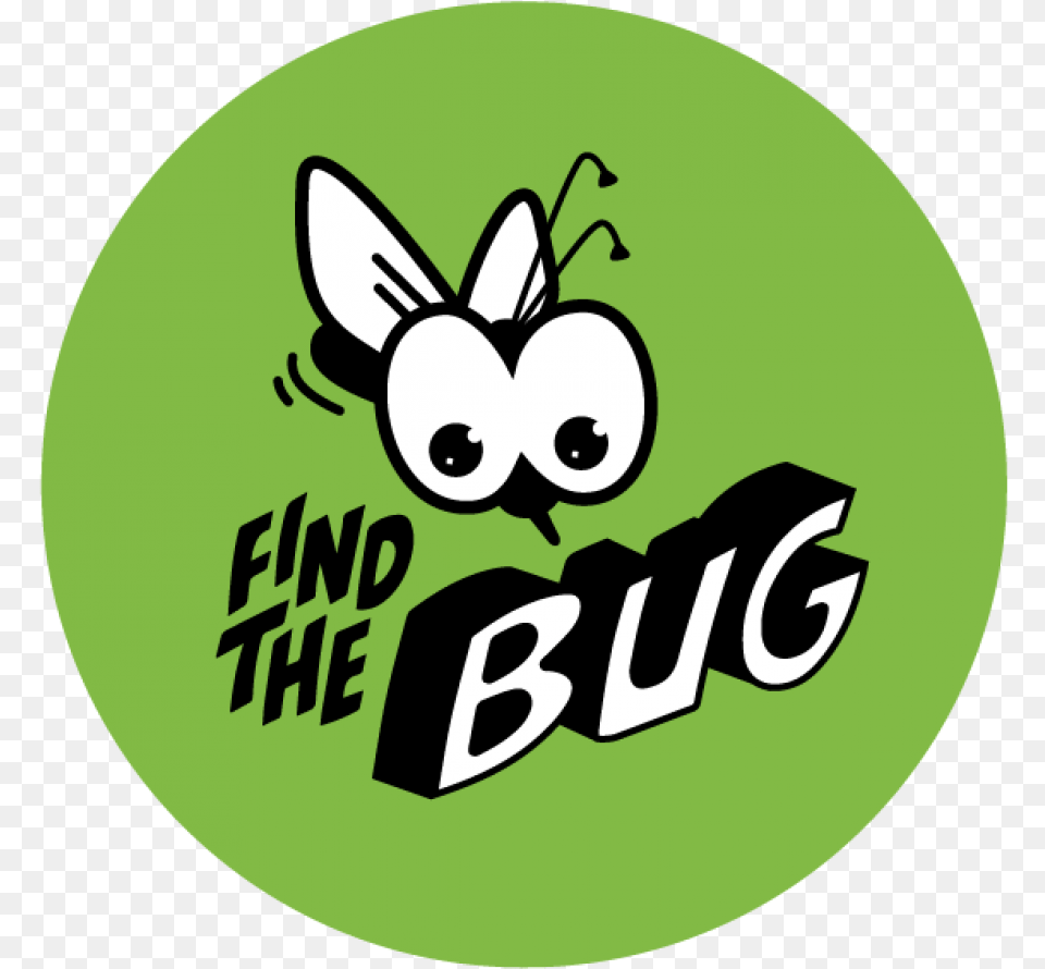 Logo Find The Bug Session Cartoon, Green, Sticker, Symbol Free Transparent Png