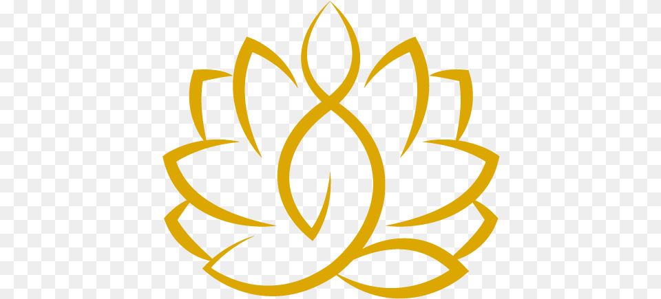 Logo Finder Golden Flower Logo, Emblem, Symbol Png Image