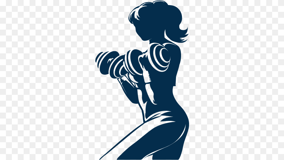Logo Fitness Centre Sports Association Physical Fitness Fitness Woman Silhouette, Photography, Person, Face, Head Free Transparent Png