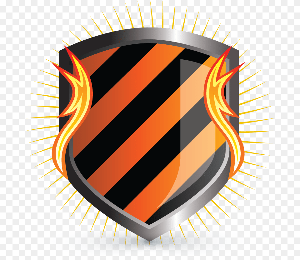 Logo Flames Maker Fire Shield Logo Design Template Logo Design And, Armor, Disk Png Image