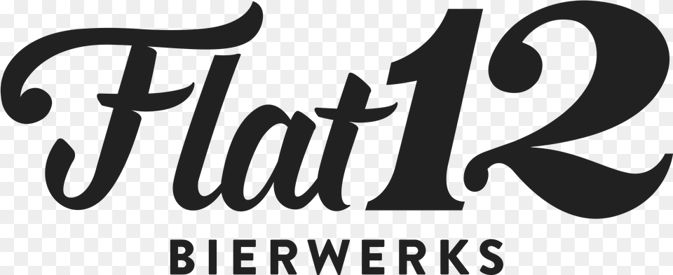 Logo Flat12 Bierwerks, Text Free Transparent Png