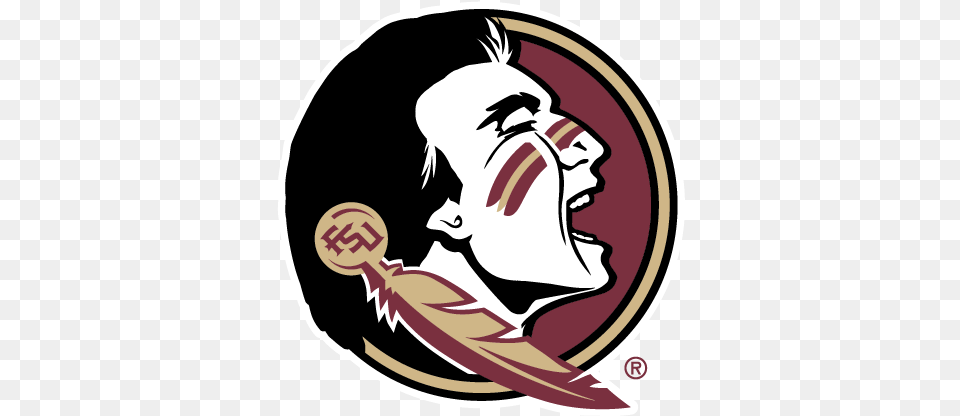 Logo Florida State Basketball, Adult, Female, Person, Woman Free Png Download