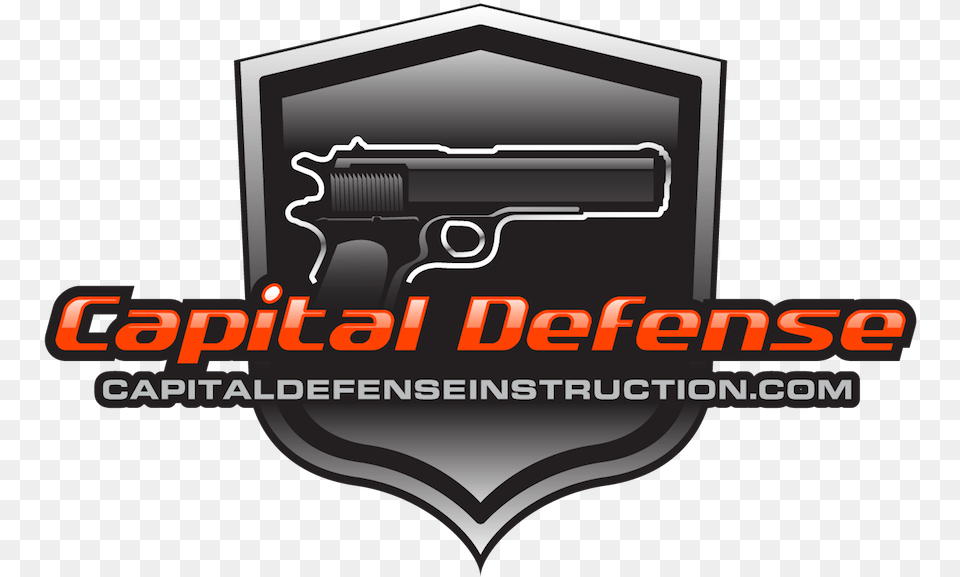 Logo For Capital Defense Instruction Llc Firearm, Gun, Handgun, Weapon Free Transparent Png