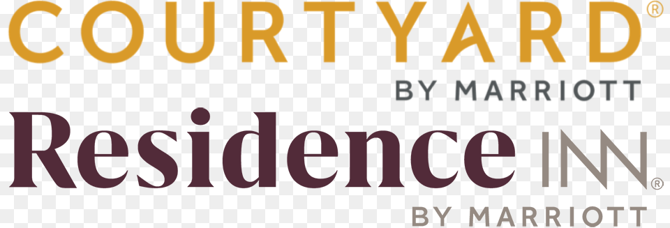 Logo For Courtyardresidence Inn Downtownconvention Marriott, Text, Scoreboard Png