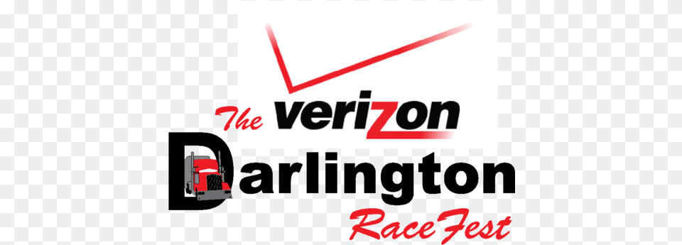 Logo For Darlington Racefest By Florencecvb Verizon Wireless, Grass, Plant, Bulldozer, Lawn Free Png Download