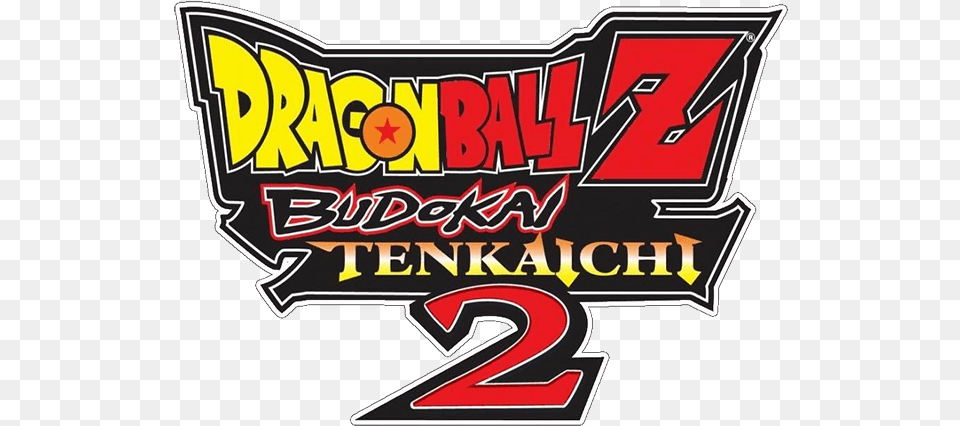 Logo For Dragon Ball Z Budokai Tenkaichi 2 By Marcos44 Dragon Ball Z Budokai Tenkaichi 2 Logo, Symbol, Food, Ketchup, Text Free Transparent Png