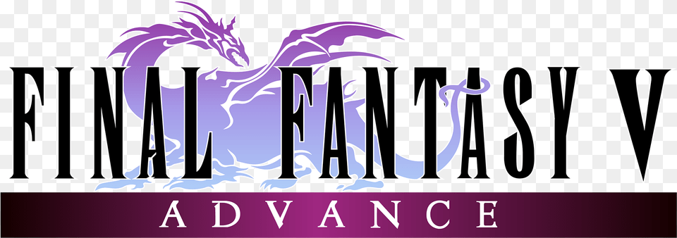 Logo For Final Fantasy V Advance By Ikari00 Steamgriddb Final Fantasy 5 Advance, Purple, Book, Publication Free Png Download