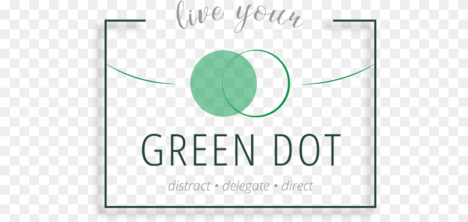 Logo For Green Dot Circle, Blackboard, Text Free Transparent Png