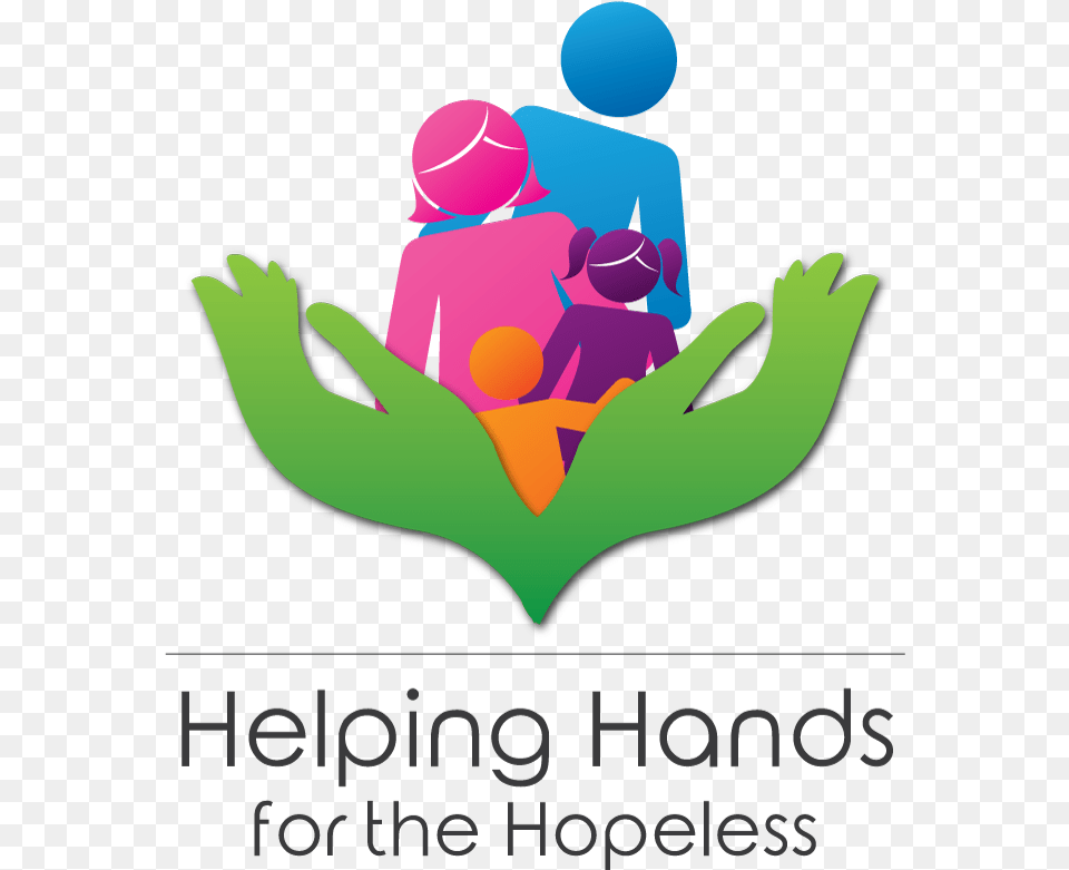 Logo For Helping Hands Logos For Helping Hands, Advertisement, Hat, Clothing, Cap Free Png Download