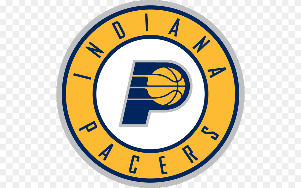 Logo For Indiana Pacers Indiana Pacers Logo 2017, Symbol, Emblem, Disk, Badge Free Png