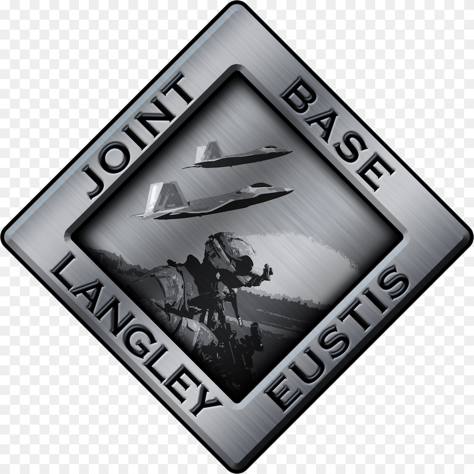 Logo For Langley Air Force Base Langley Air Force Base Logo, Accessories, Symbol, Emblem, Vehicle Free Png Download