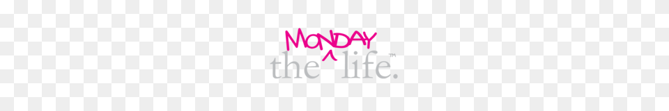 Logo For Monday Life, Purple, Text, Dynamite, Weapon Png