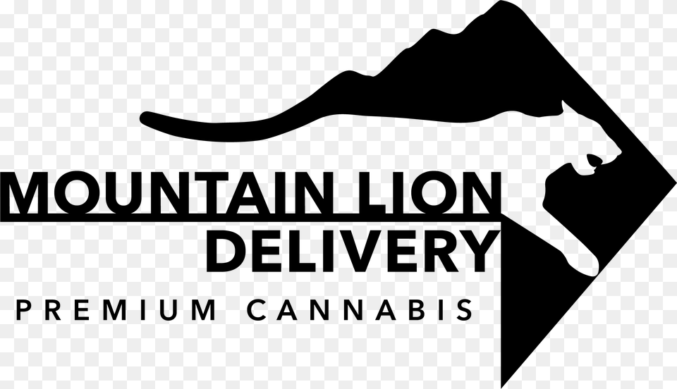 Logo For Mountain Lion, Gray Png