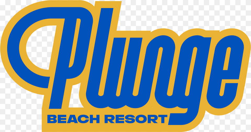 Logo For Plunge Beach Resort Poster Free Transparent Png