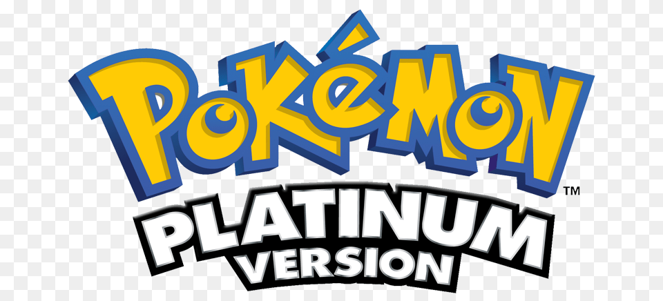 Logo For Pokmon Platinum Pokemon Platinum Logo, Text Free Png Download
