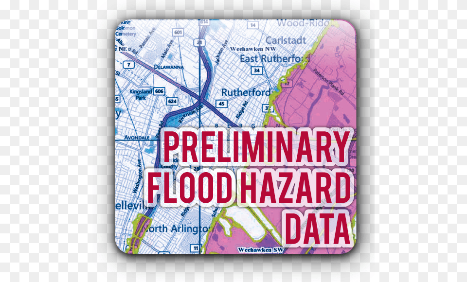 Logo For Preliminary Flood Hazard Data Flood Map Of Wayne Nj, Text, Electronics Free Png Download