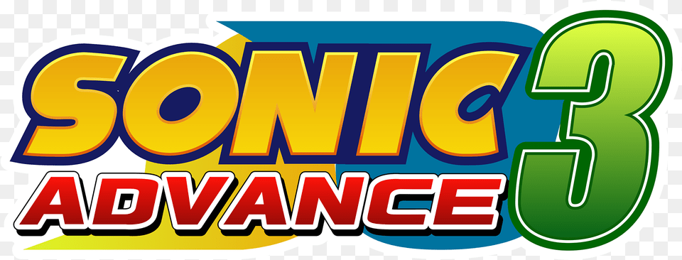 Logo For Sonic Advance 3 Sonic Advance 3 Logo, Dynamite, Weapon, Text Free Png Download