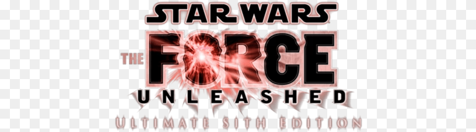 Logo For Star Wars The Force Unleashed Ultimate Sith Star Wars Force Unleashed Logo, Food, Ketchup, Text Png Image