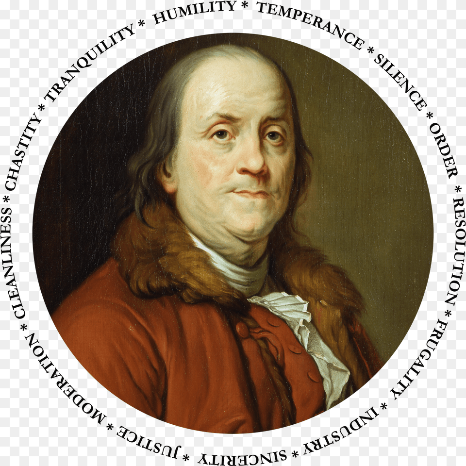 Logo For The Franklin Circles Benjamin Franklin, Adult, Portrait, Photography, Person Png