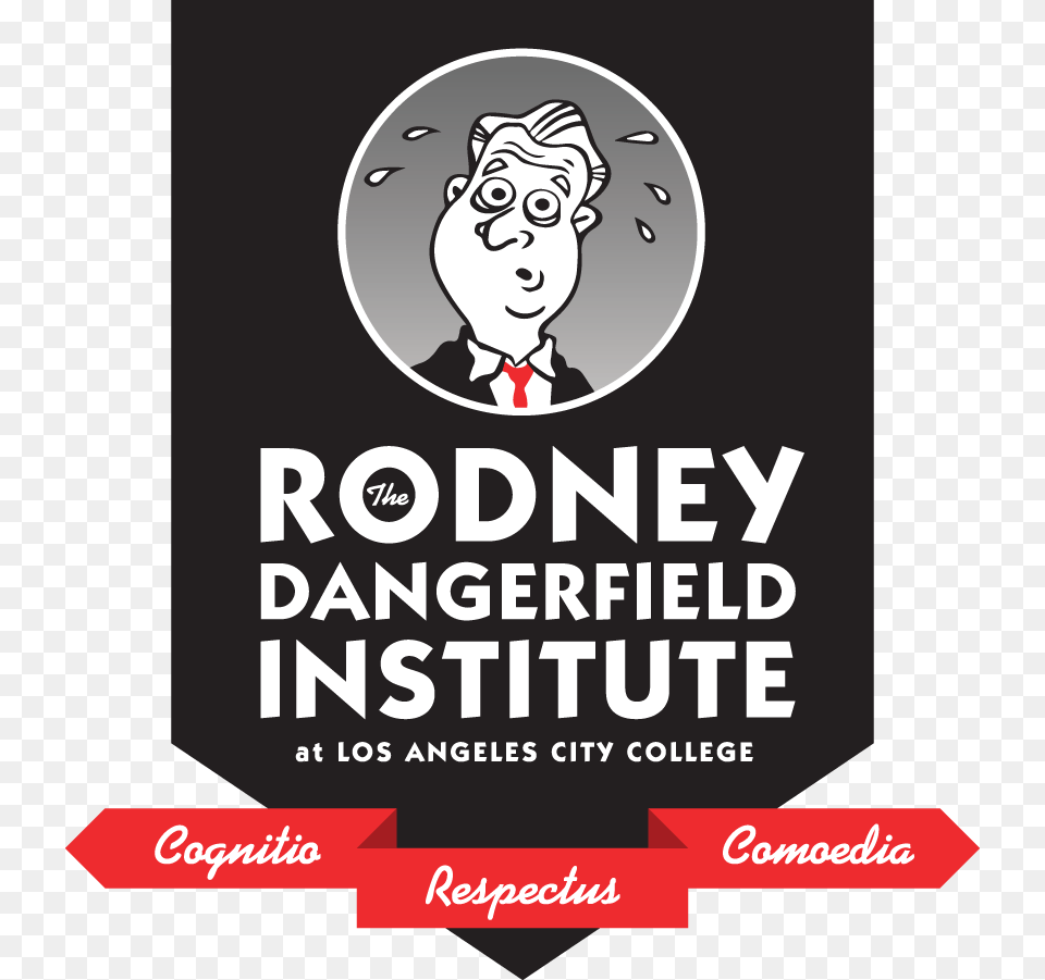 Logo For The Rodney Dangerfield Institute Daylight Donuts, Advertisement, Poster, Person, Face Png