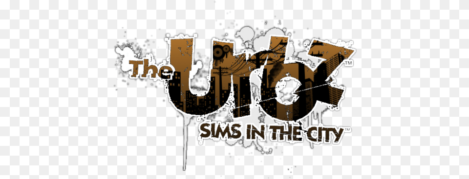 Logo For The Urbz Sims In City By Besli Steamgriddb Sims Urbz Logo, Art, Graphics, Advertisement Png Image