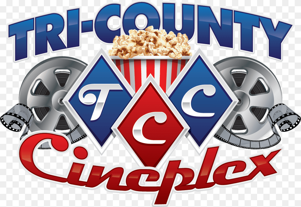 Logo For Tri County Cineplex Tri County Cineplex, Food, Snack, Dynamite, Weapon Png Image