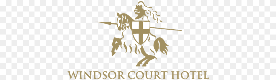 Logo For Windsor Court Hotel Windsor Court Hotel New Orleans Logo, Armor, Person, Shield Free Png Download