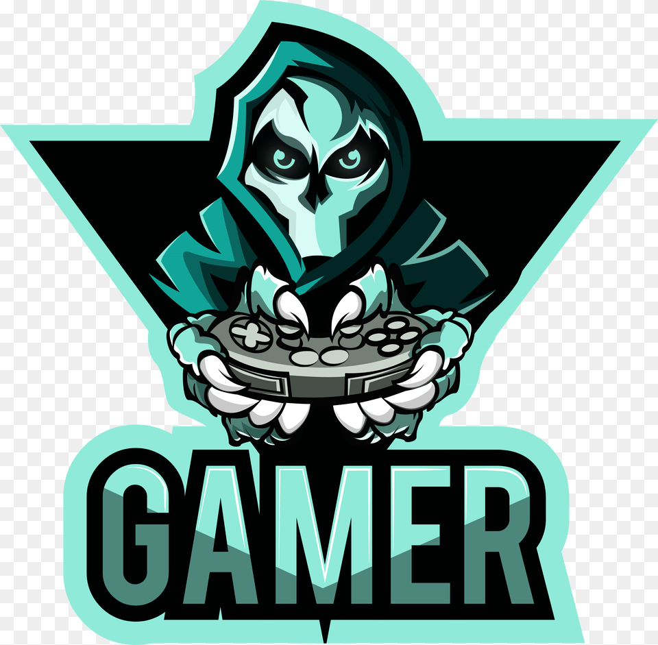 Logo Gamer Game Logo, Face, Head, Person Free Png