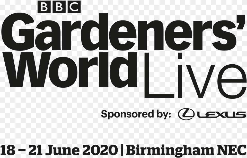 Logo Gardeners World Live, Text, Scoreboard Free Png