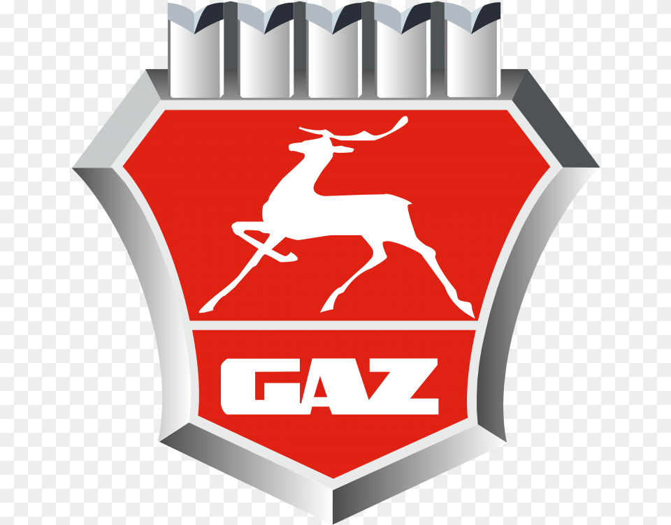 Logo Gaz Gaz Car Logo, Symbol, Dynamite, Weapon Png Image