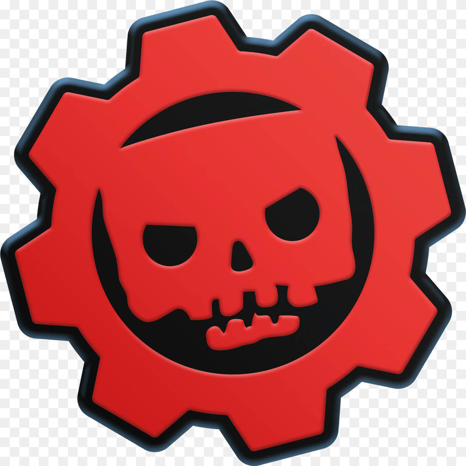 Logo Gears Of War, Emblem, Symbol, Ammunition, Grenade Free Png