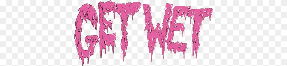 Logo Get Wet, Purple, Art, Stain Png Image