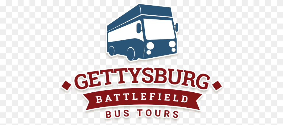 Logo Gettysburg Battlefield Bus Tours Gettysburg Battlefield Tours, Transportation, Van, Vehicle, Moving Van Free Transparent Png