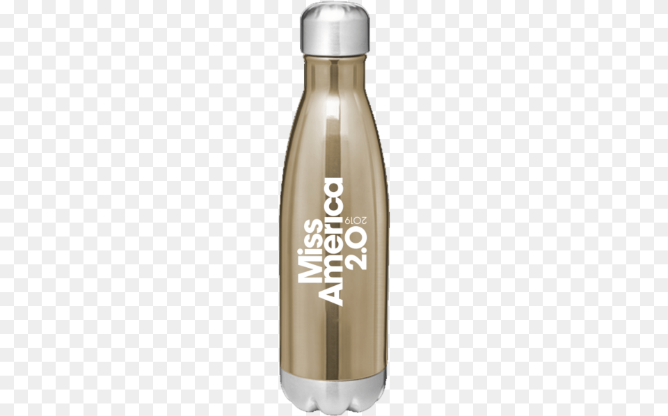 Logo Gold Bottle Gold, Shaker, Water Bottle Free Transparent Png