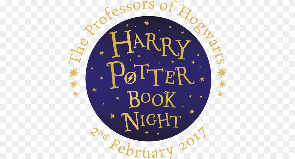 Logo Gold Lettering Harry Potter Book Night Logo, Text Png