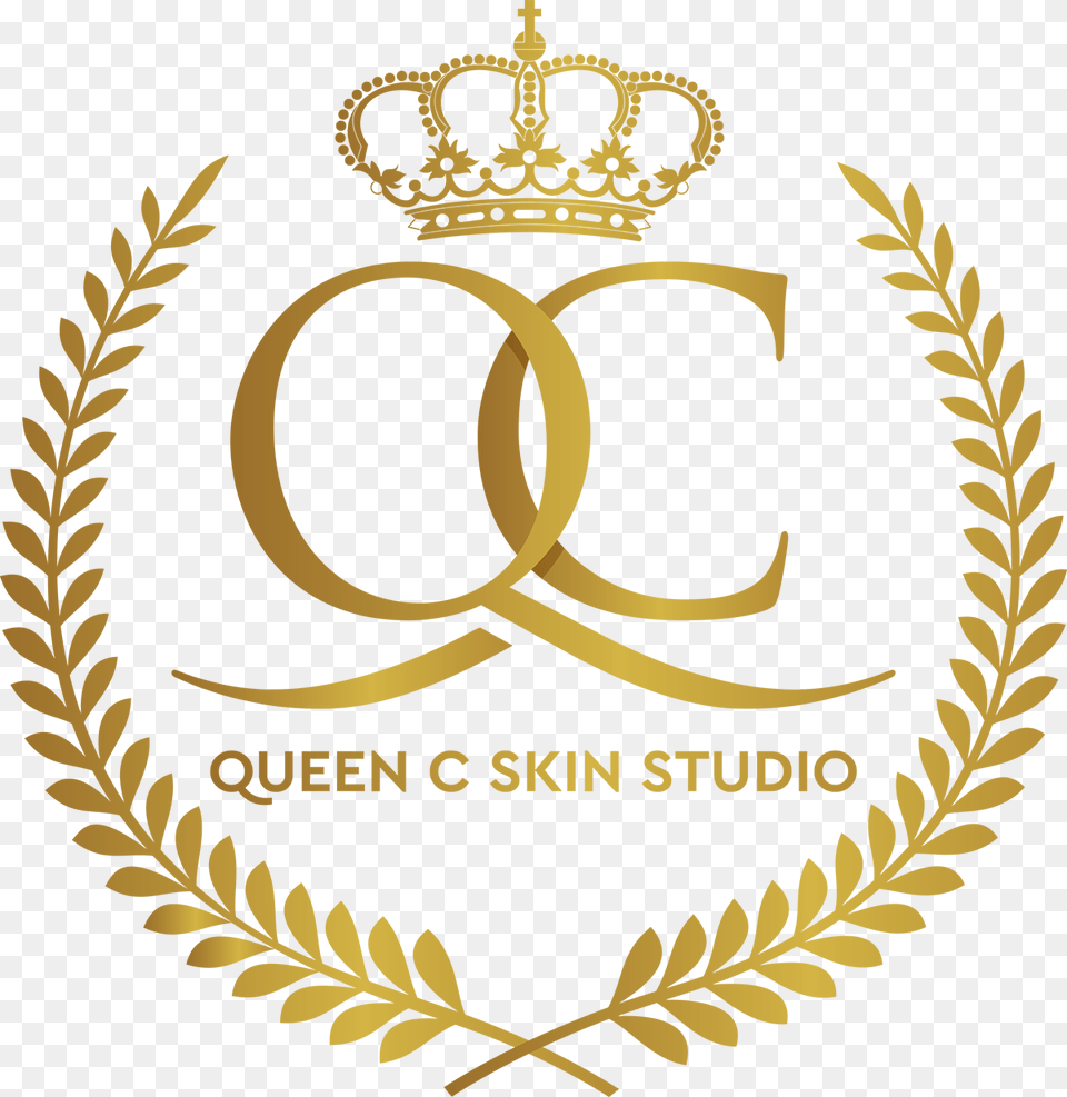 Logo Gold Queen C Skin Studio Lavrovij Venok, Yellow Free Png Download