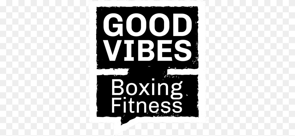 Logo Good Vibes Boxing And Fitness, Symbol, Text, Advertisement Free Png
