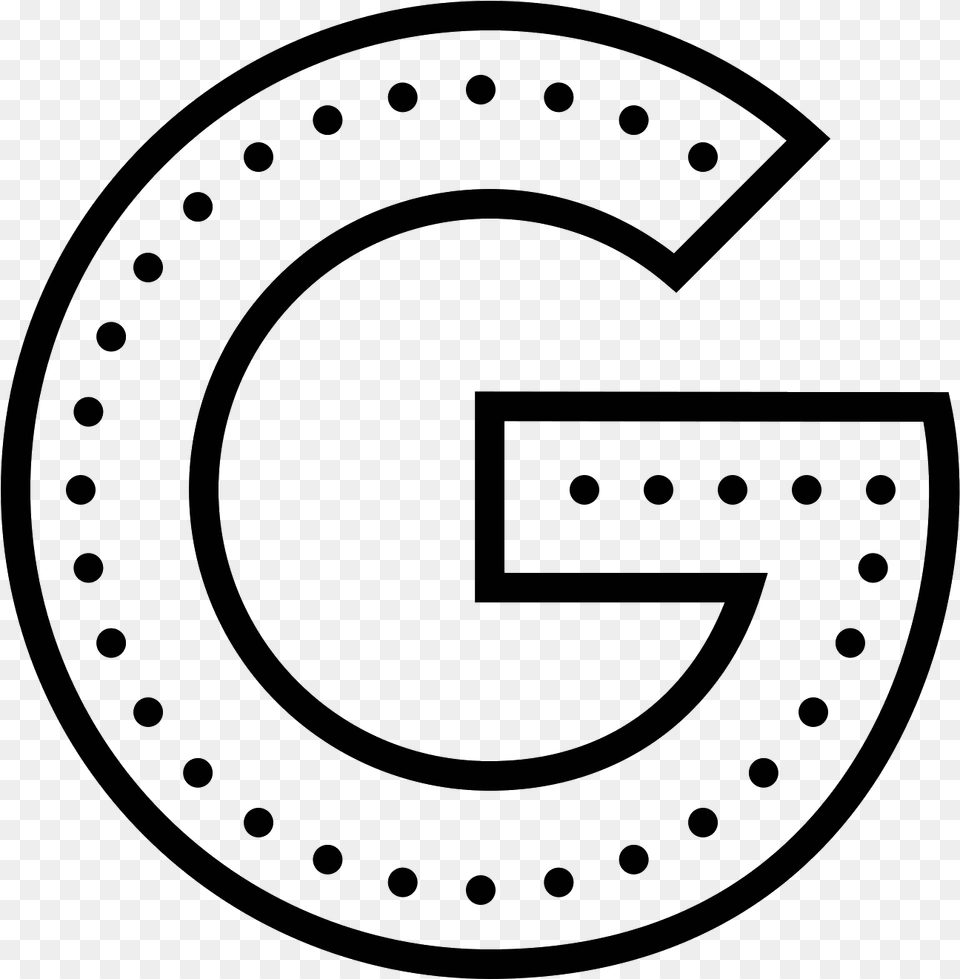 Logo Google Icon Circulos Icon, Gray Png Image