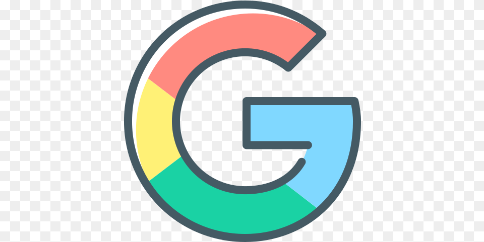 Logo Google Icon Of Social Media Logo Google Icon, Number, Symbol, Text, Disk Png