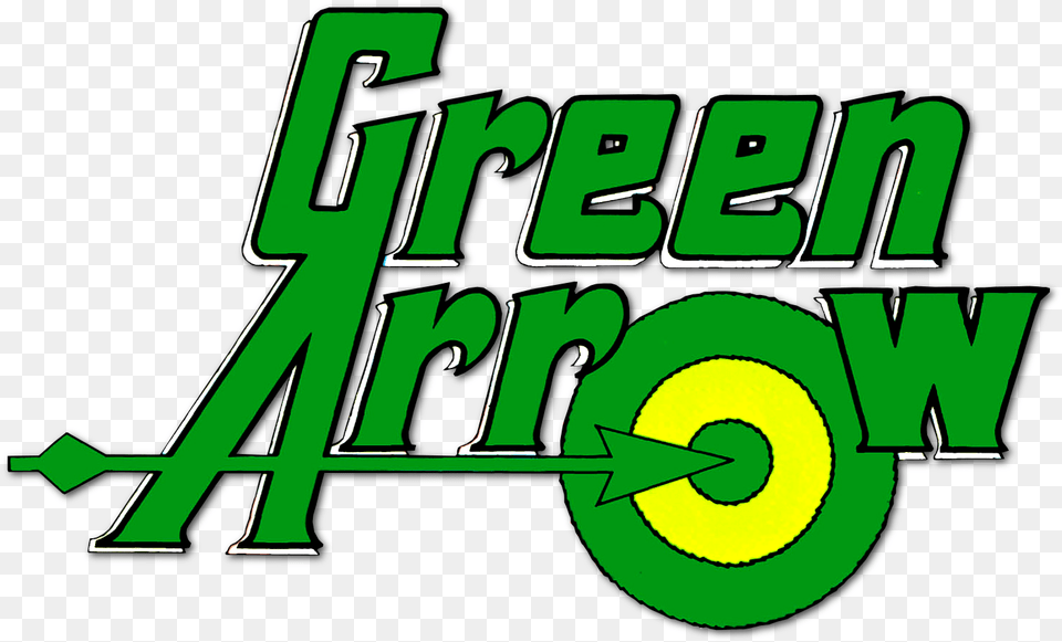 Logo Green Arrow Dc Logo, Text, Bulldozer, Machine, Electronics Free Transparent Png