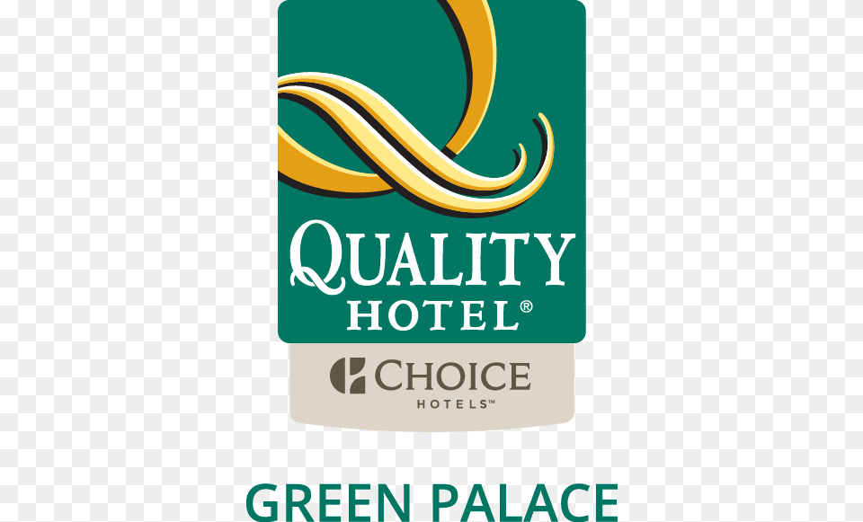 Logo Green Palace Quality Hotel Logo, Advertisement, Poster, Dynamite, Weapon Free Png Download