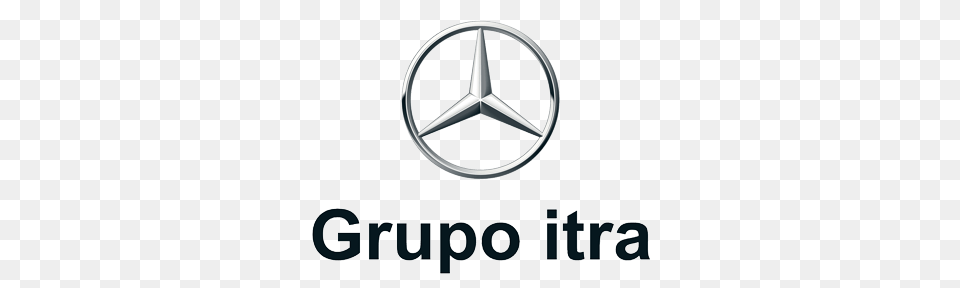 Logo Grupo Itra Mercedes, Symbol, Emblem, Accessories, Jewelry Free Png