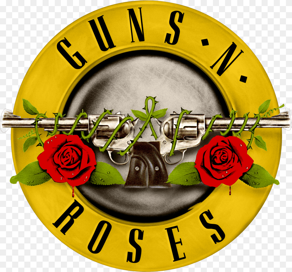 Logo Guns N39 Roses Logo Guns N Roses Logo, Flower, Plant, Rose Free Png Download