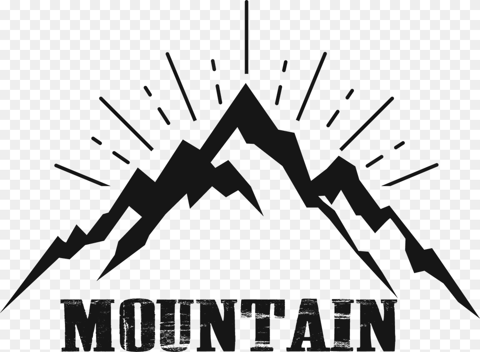 Logo Gunung Download, Stencil, Electronics, Hardware, Animal Free Png